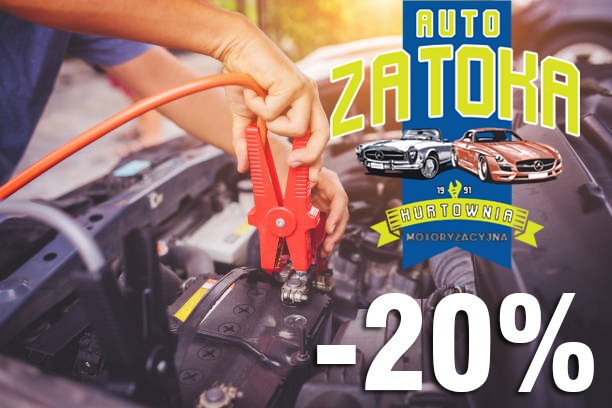 Do końca grudnia akumulatory kupujesz 20% taniej.